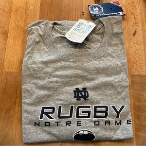NWT Champion Notre Dame “Rugby” t-shirt